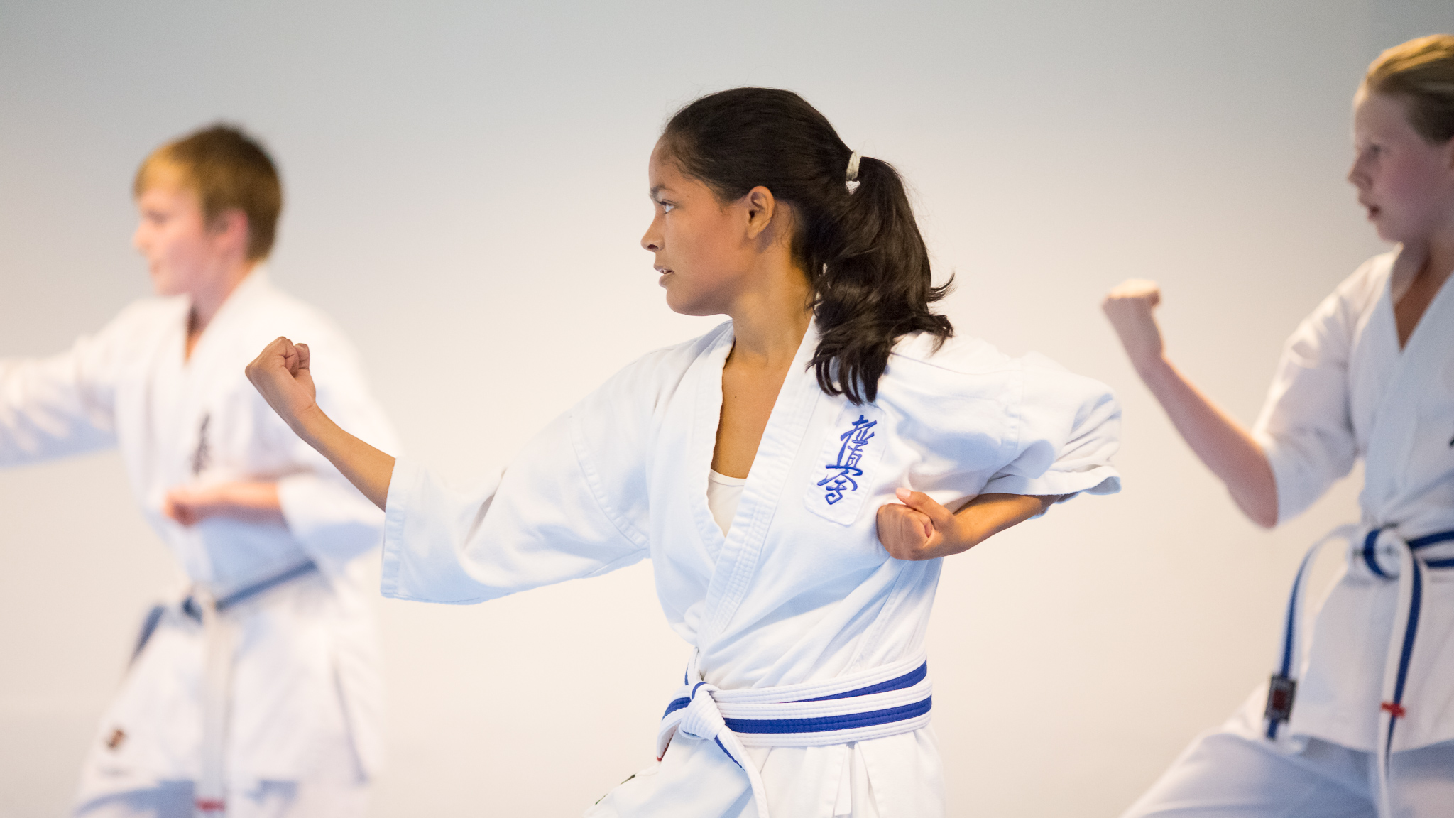 Keiko erbjuder kyokushin karate för barn och ungdomar, 6-14